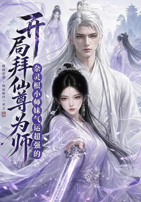 《开局拜仙尊为师杂灵根小师妹气运超强的(150集)Ai短剧(百度网盘)》短剧封面
