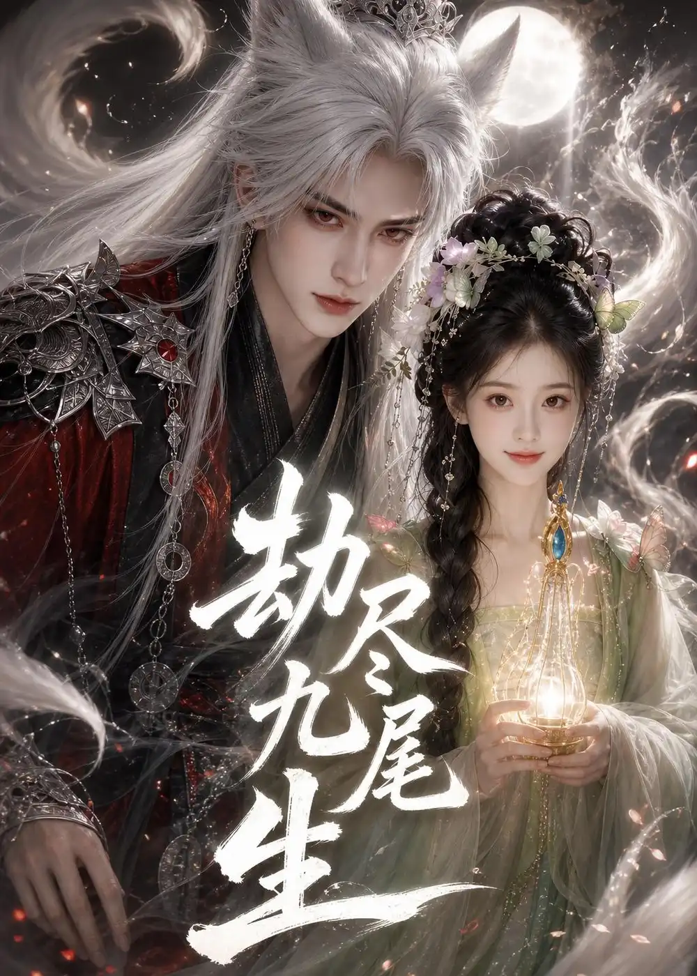 《劫尽九尾生（58集）AI短剧（夸克网盘）》短剧封面