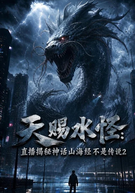 《天赐水怪：直播揭秘神话山海经不是传说2（105集）（夸克网盘）》短剧封面