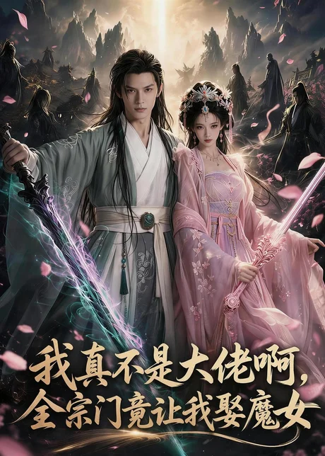 《我真不是大佬啊，全宗门竟让我娶魔女（81集）（百度网盘）》短剧封面