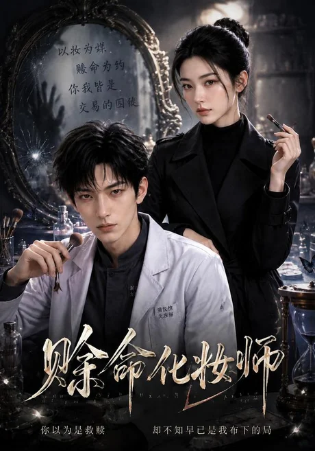 《赊命化妆师(55集)AI短剧(百度网盘)》短剧封面