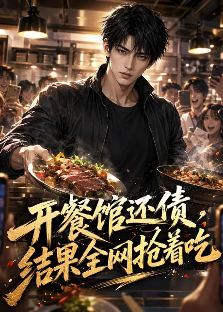 《开餐馆还债，结果全网抢着吃第一季（117集）AI短剧 (2026)》短剧封面