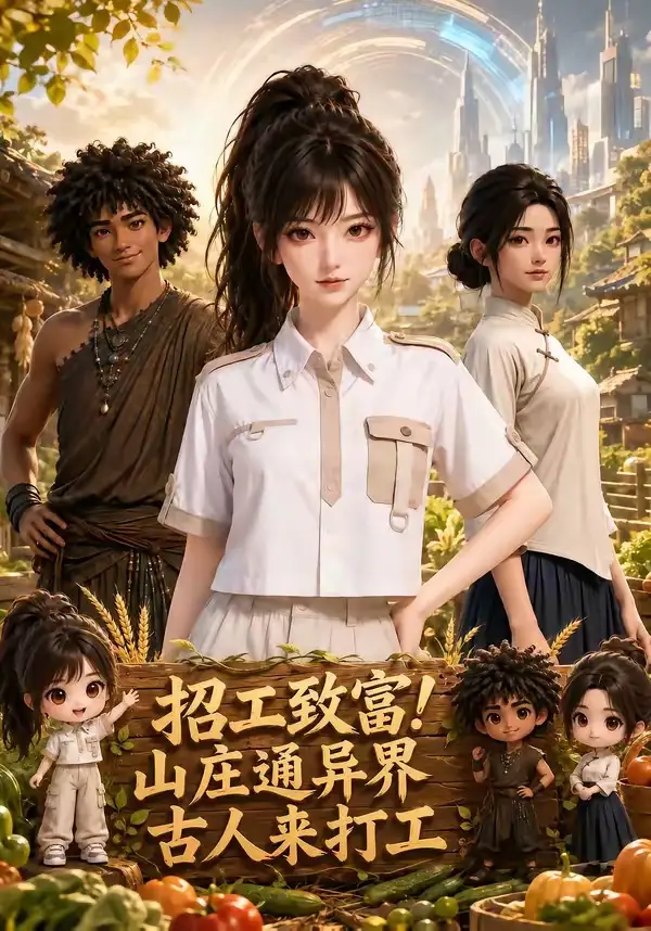 《招工致富!山庄通异界古人来打工(84集)(夸克网盘)》短剧封面