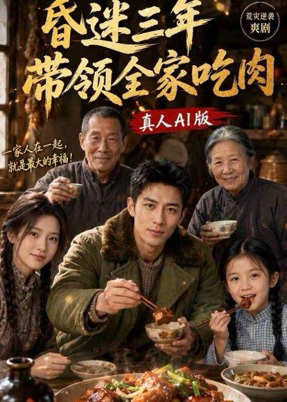 昏迷三年，带领全家吃肉（78集）（百度网盘）封面