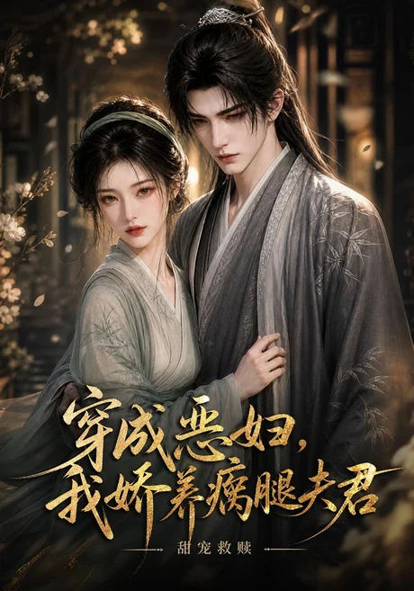 《穿成恶妇，我娇养瘸腿夫君（124集）AI短剧（夸克网盘）》短剧封面