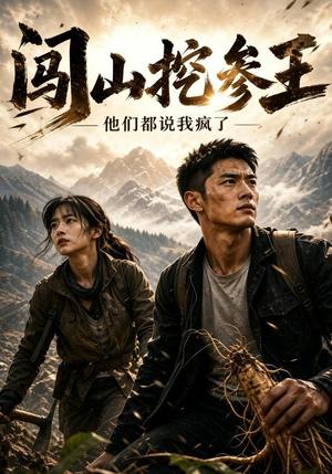 闯山挖参王，他们都说我疯了（50集） AI短剧（夸克网盘）封面