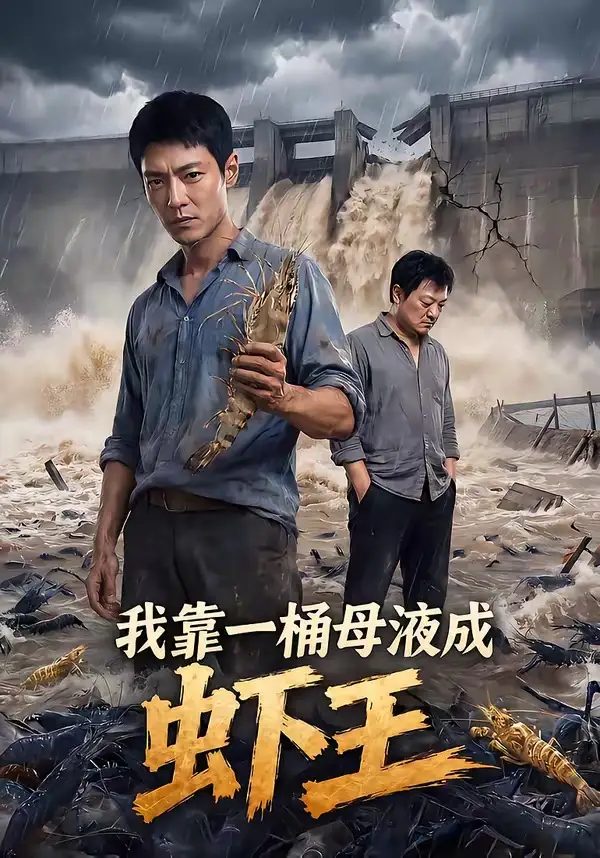 《我靠一桶母液成虾王(56集)》短剧封面
