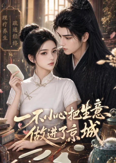 《一不小心把生意做进了京城（15集）AI短剧（百度网盘）》短剧封面