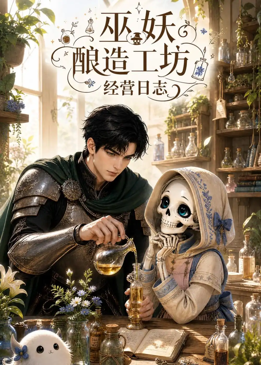 《巫妖酿造工坊经营日志(68集)(夸克网盘)》短剧封面