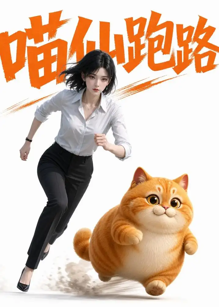 《喵仙跑路（20集）AI短剧 (2026)》短剧封面