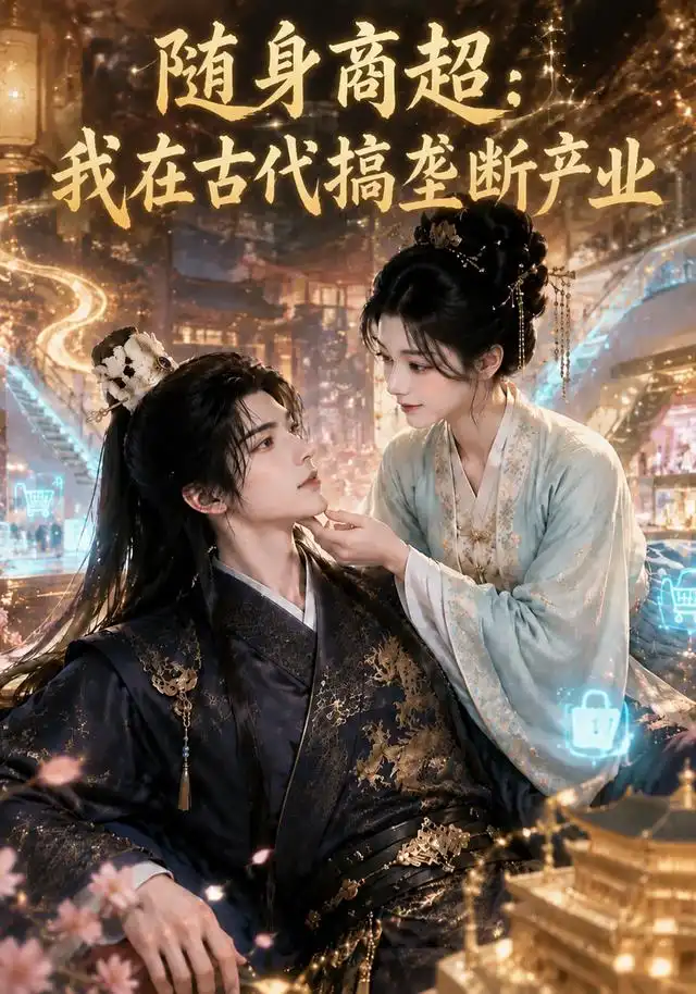 《随身商超:我在古代搞垄断产业(60集)(夸克网盘)》短剧封面