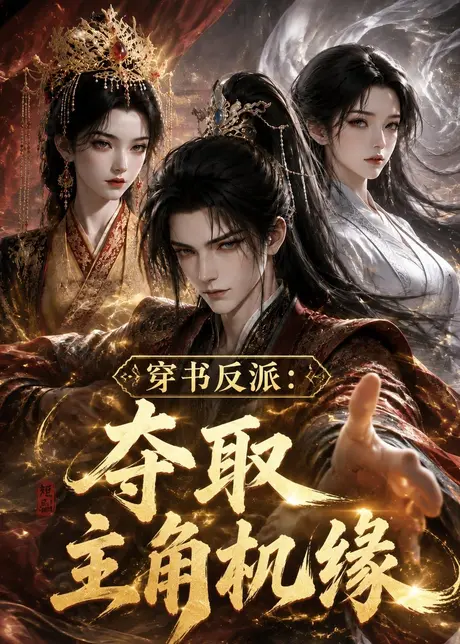 《穿书反派：夺取主角机缘（122集）（夸克网盘）》短剧封面