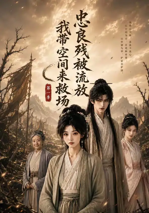 《忠良残被流放我带空间来救场第一季(111集)(夸克网盘)》短剧封面