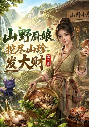 山野厨娘,挖尽山珍发大财第二季 《山野厨娘,挖尽山珍发大财第二季》短剧封面