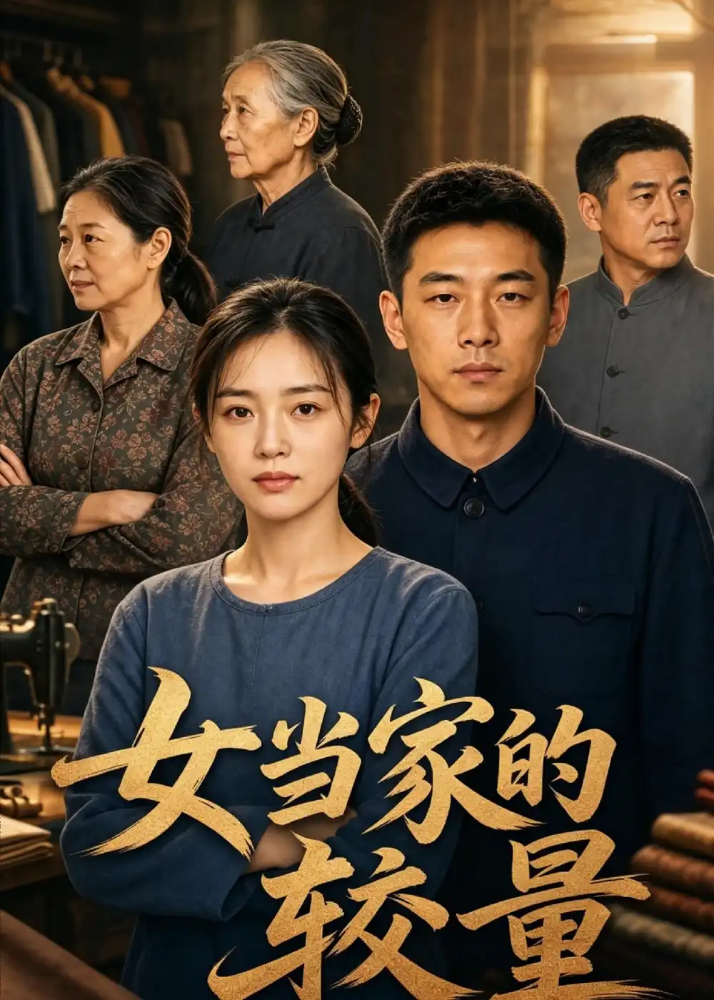 《女当家的较量（92集）AI短剧（夸克网盘）》短剧封面