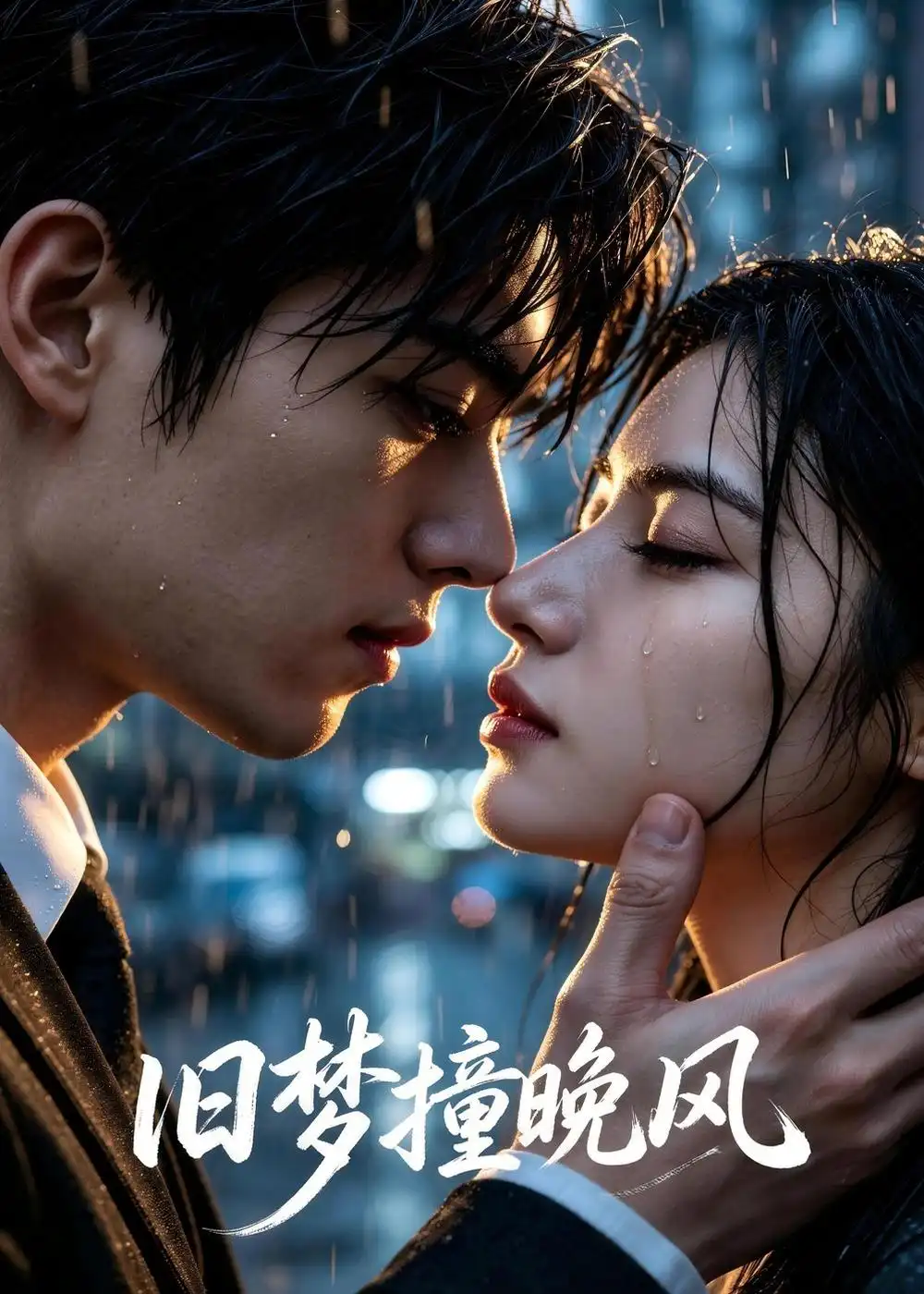 《旧梦撞晚风（137集）AI短剧 (2026)》短剧封面