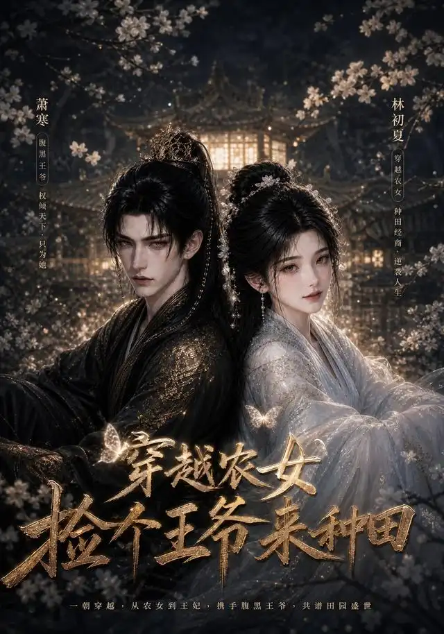 《穿越农女捡个王爷来种田（129集）（夸克网盘）》短剧封面