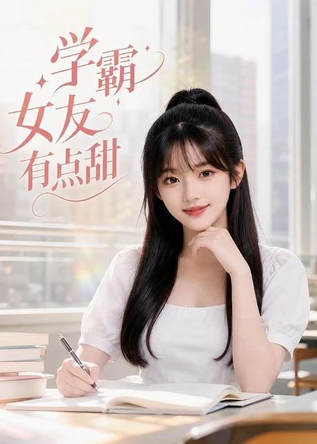 《学霸女友有点甜(52集)AI短剧 (2026)》短剧封面