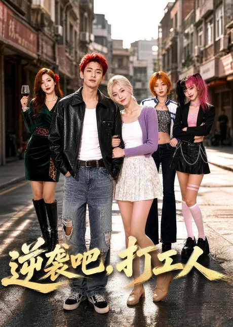 《逆袭吧，打工人（79集）AI短剧（百度网盘）》短剧封面