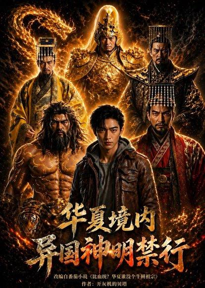 华夏境内，异国神明禁行（83集）Ai短剧（百度网盘）封面图 - 奇幻短剧