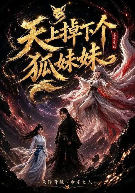 《天上掉下个狐妹妹（108集）（夸克网盘）》短剧封面