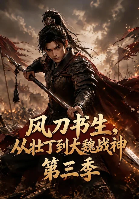 《风刀书生,从壮丁到大魏战神第三季(116集)(夸克网盘)》短剧封面