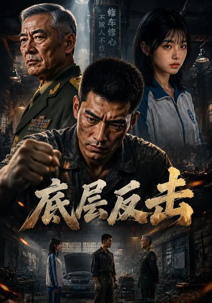 《底层反击(47集)》短剧封面