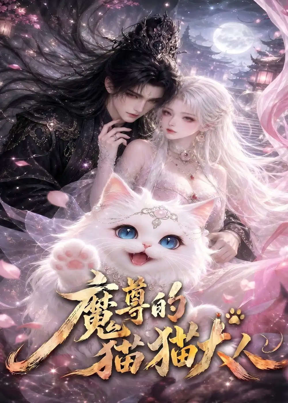 《魔尊的猫猫大人（24集）（夸克网盘）》短剧封面