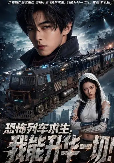 《恐怖列车求生，我能升华一切！（63集）AI短剧 (2026)》短剧封面