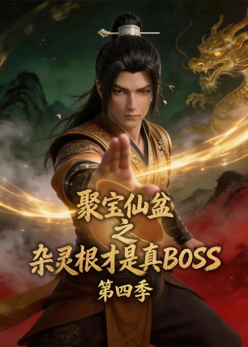 《聚宝仙盆之杂灵根才是真BOSS第四季（119集）AI短剧 (2026)》短剧封面