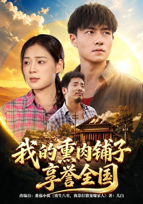 《我的熏肉铺子享誉全国（63集）翟兆星＆乔然 (2026)》短剧封面