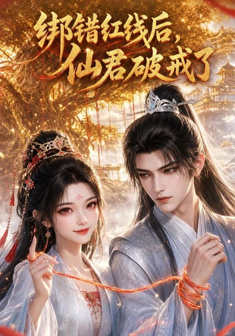 《绑错红线后仙君破戒了（76集）（夸克网盘）》短剧封面