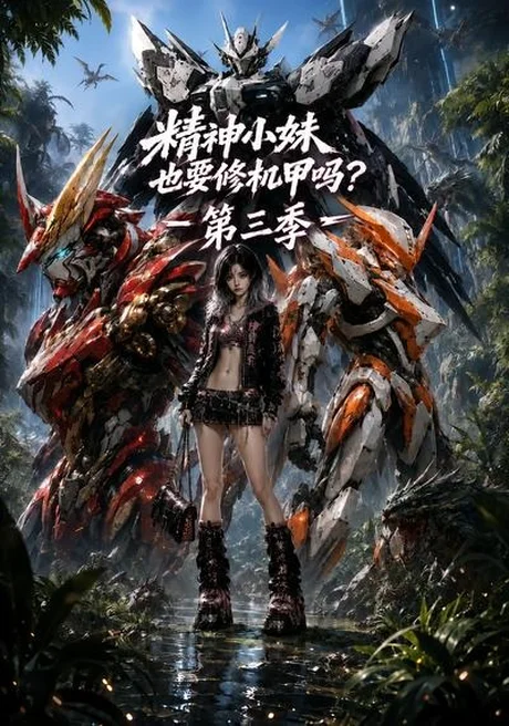 《精神小妹也要修机甲吗第三季（142集）（夸克网盘）》短剧封面