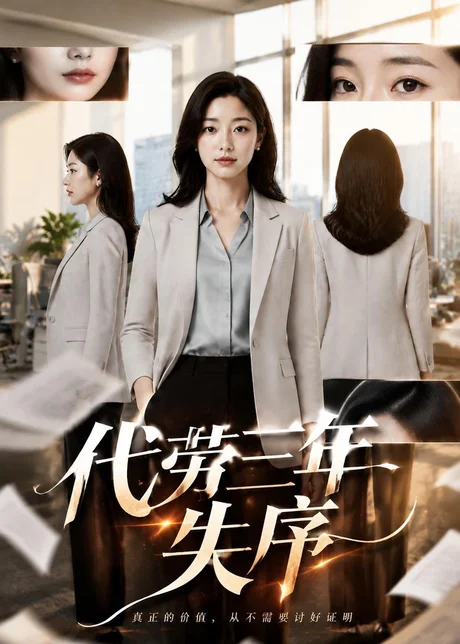 《代劳三年失序（39集）AI短剧（百度网盘）》短剧封面