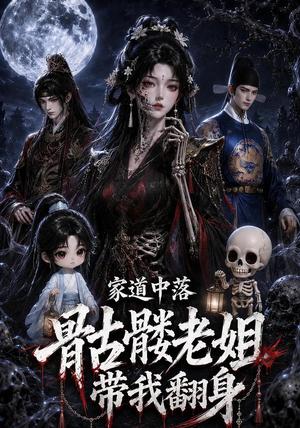 家道中落,骷髅老姐带我翻身 《家道中落,骷髅老姐带我翻身》短剧封面