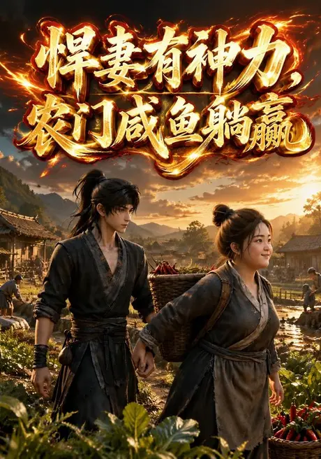 《悍妻有神力，农门咸鱼躺赢（181集）（夸克网盘）》短剧封面