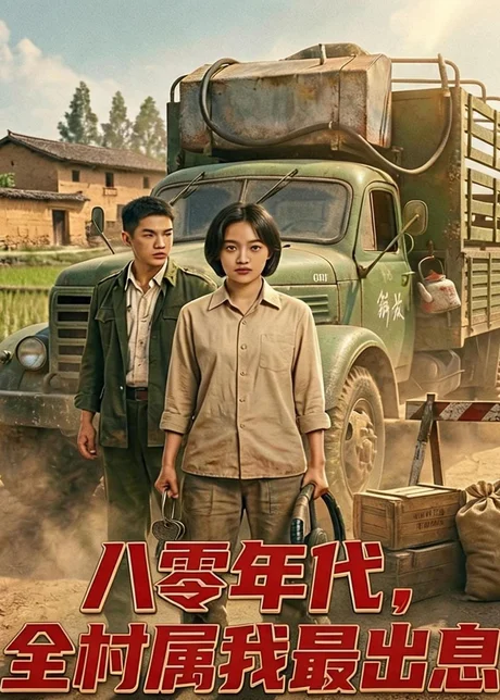 《八零年代：全村属我最出息（55集）AI短剧（百度网盘）》短剧封面