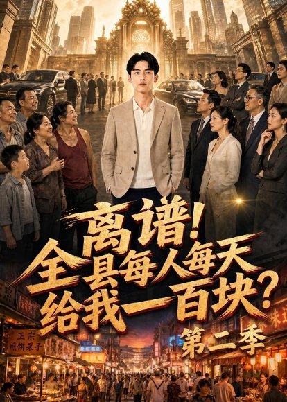 离谱!全县每人每天给我一百块?第二季(73集)(百度网盘) 离谱!全县每人每天给我一百块?第二季(73集)(百度网盘)封面