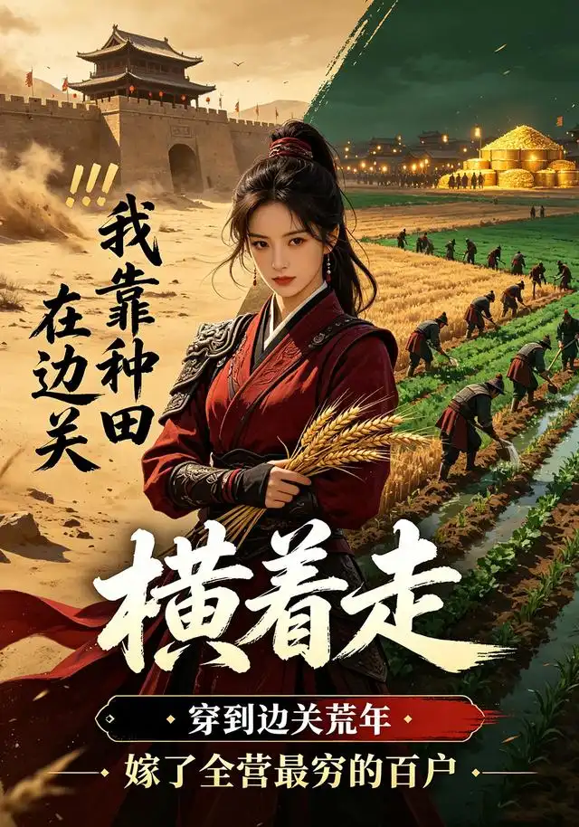 《我靠种田在边关横着走（30集）（夸克网盘）》短剧封面