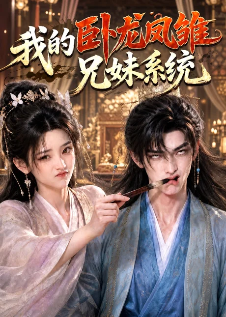 《我的卧龙凤雏兄妹系统(60集)AI短剧 (2026)》短剧封面