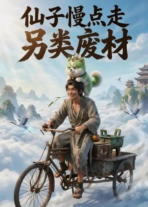 《仙子慢点走：另类废柴（113集）动漫（夸克网盘）》短剧封面