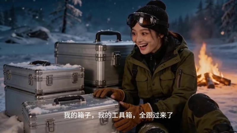 无尽冰原：开局三个工具箱（108集）AI短剧（百度网盘）封面