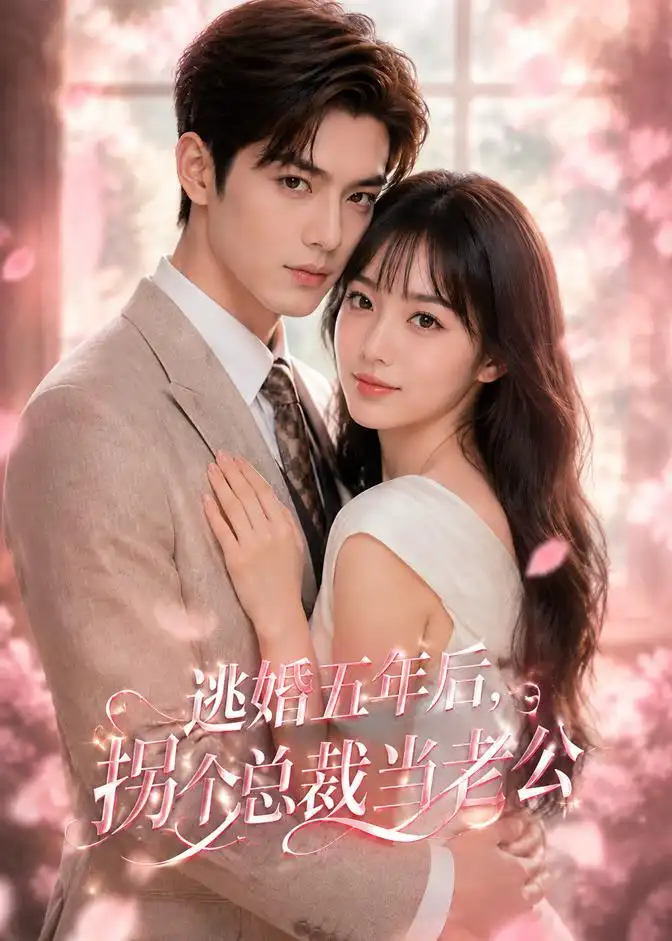 《逃婚五年后，拐个总裁当老公（70集）（夸克网盘）》短剧封面