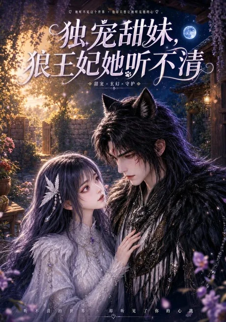 《独宠甜妹,狼王妃她听不清(60集)(百度网盘)》短剧封面