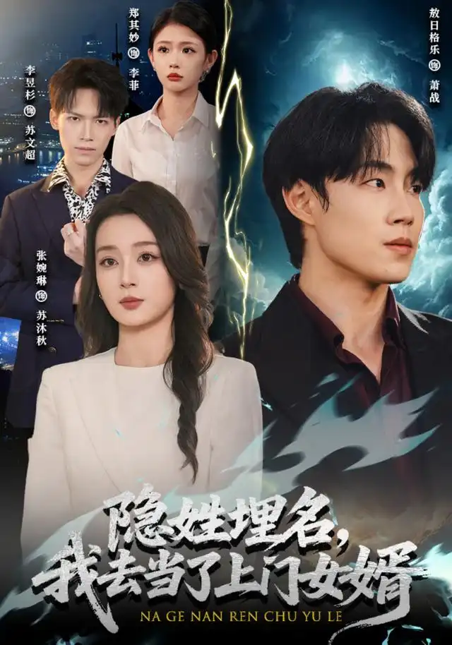 《隐姓埋名，我去当了上门女婿（80集）敖日格乐＆张婉琳（1080P）（夸克网盘）》短剧封面