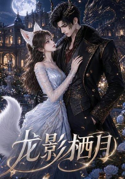 《龙影栖月》短剧封面
