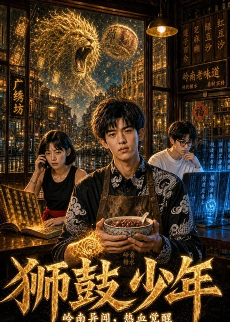 《狮鼓少年(60集)(百度网盘)》短剧封面