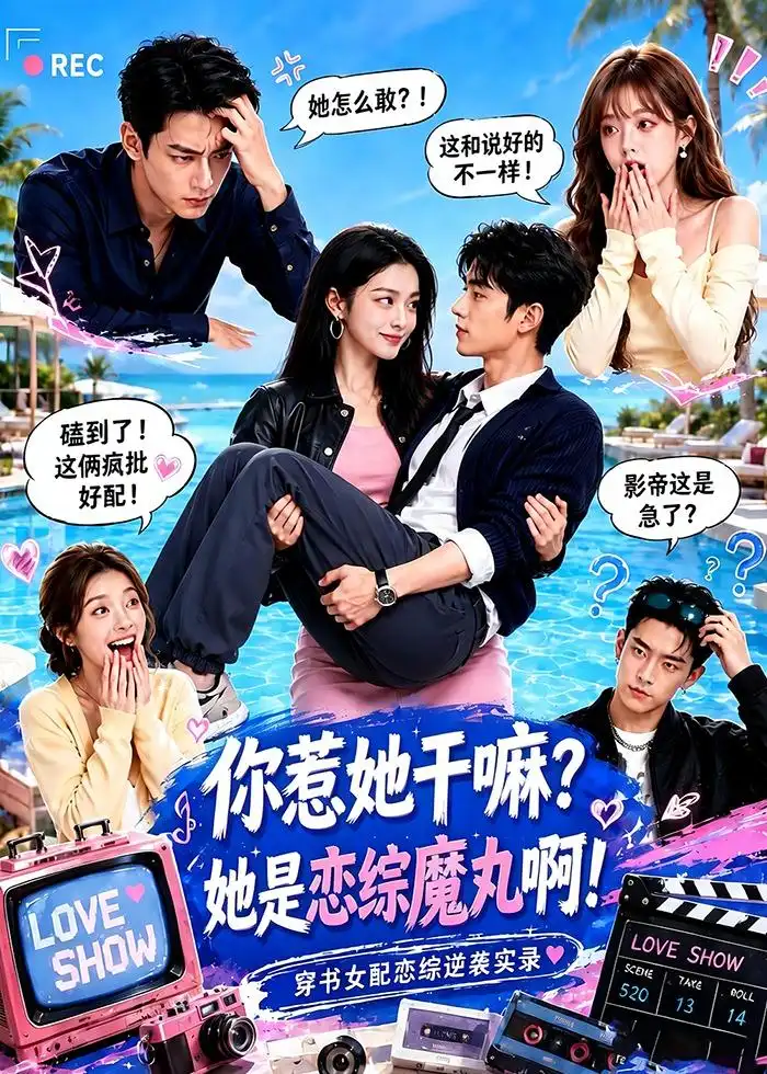 《你惹她干嘛？她是恋综魔丸啊！（80集）（夸克网盘）》短剧封面