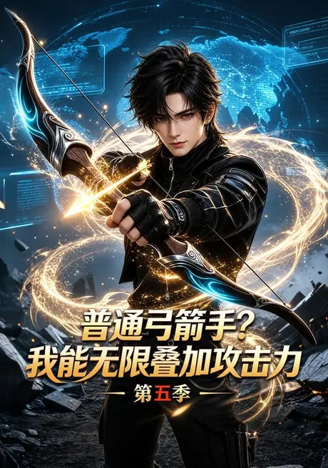 《普通弓箭手？我能无限叠加攻击力第五季（117集）（百度网盘）》短剧封面