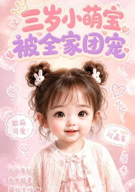 《三岁小萌宝被全家团宠（21集）AI短剧 (2026)》短剧封面